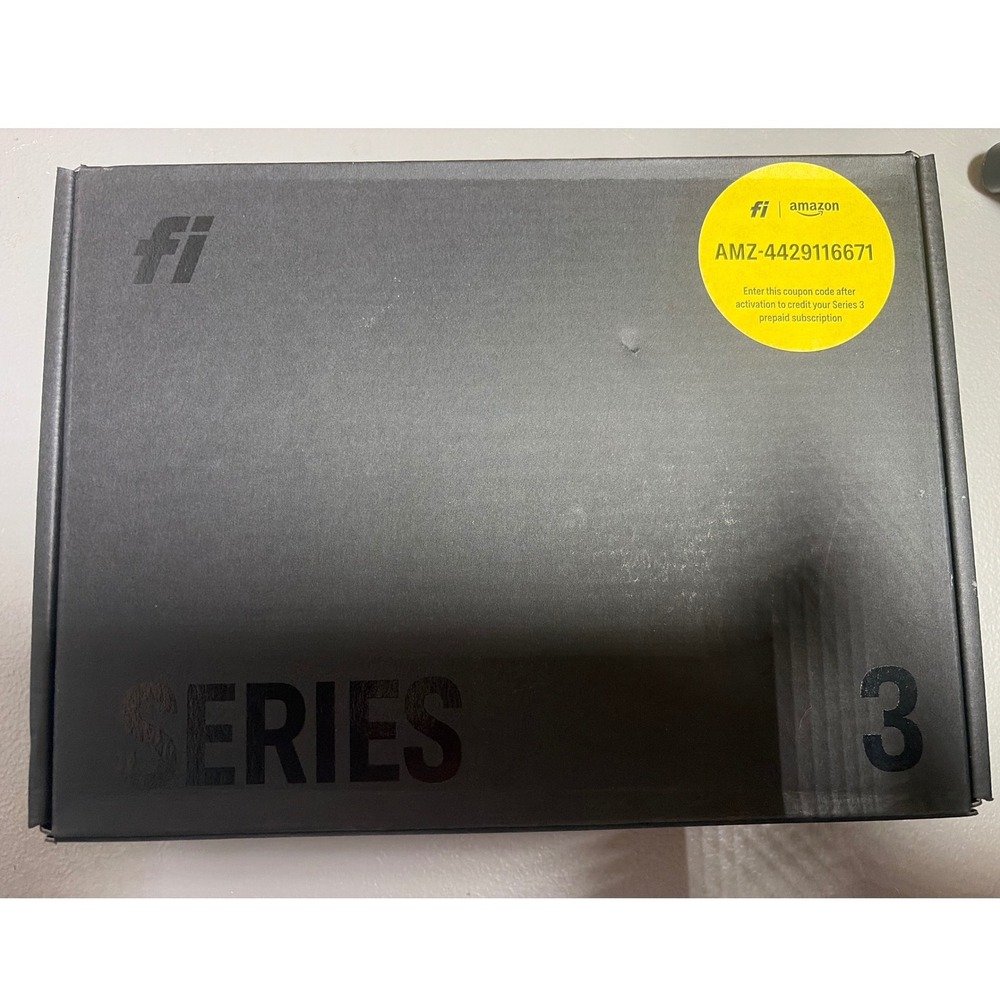 Fi Series 3 Smart Dog Collar Kit GPS Tracker Medium Yellow New Sealed Box